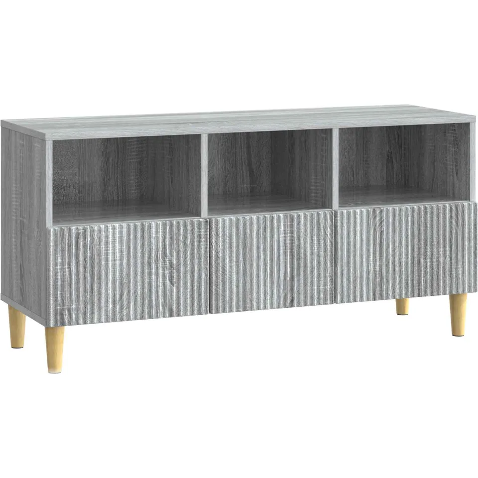vidaXL TV-kast 102 x 34,5 x 50 cm Grijs sonoma Bewerkt hout, foto 3