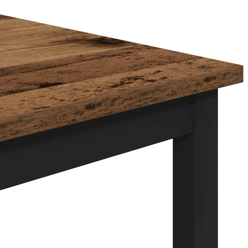 vidaXL Barkruk Oud hout 40 x 32 x 74 cm Bewerkt hout bruin, foto 4