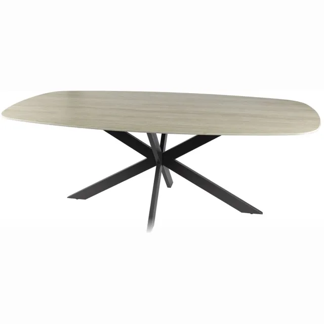 Giga Living Giga Meubel Eettafel Romano - Travertin Keramiek - 180x90x77cm