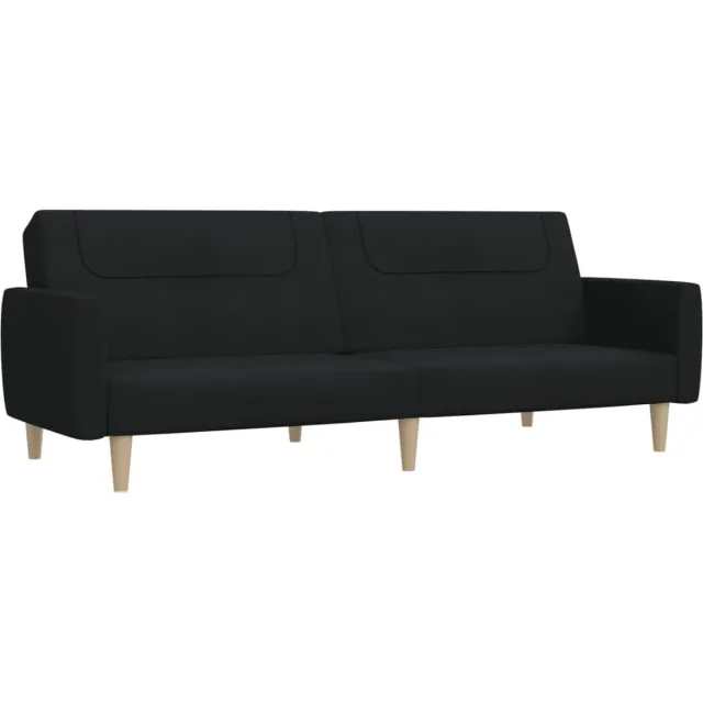 GranMaison Slaapbank - Uitklapbaar - Slaapstoel - Logeerbed - Zetelbed - Slaapfauteuil - Vouwbed - 1 persoons - Zeer comfortabel - Zwart