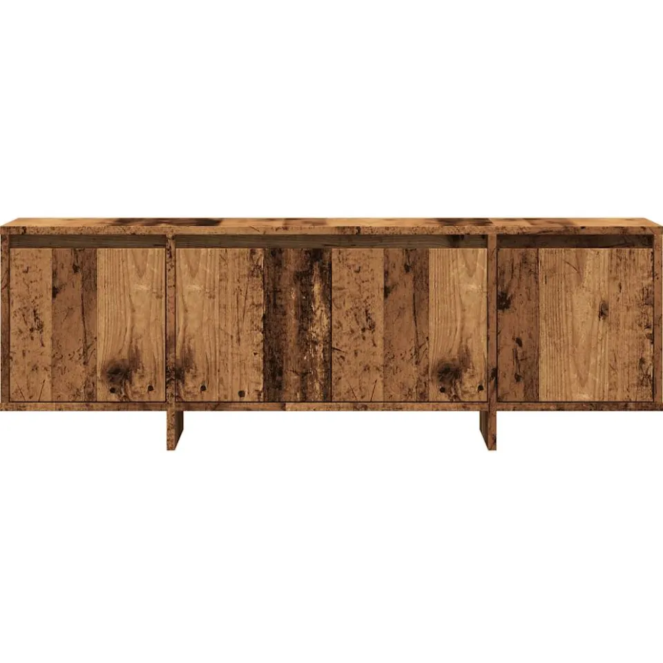 vidaXL Tv-meubel 120x30x40,5 cm bewerkt hout oud houtkleurig bruin, foto 4