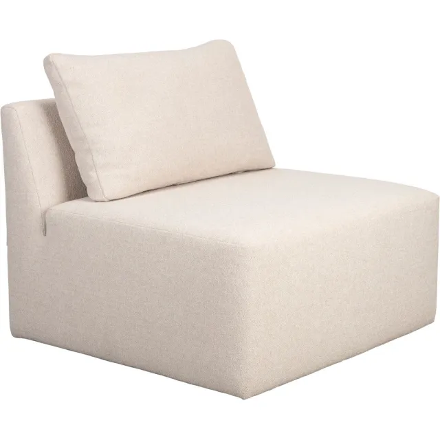 Zuiver Prosper Bank Element 1-seater Sand Crème