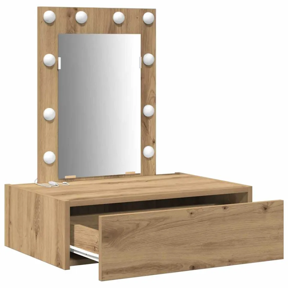 vidaXL Plafondtafel Bruin 60 x 40 x 70 cm Bewerkt hout, foto 3