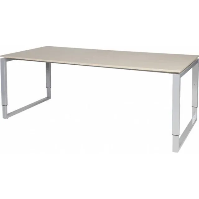 Schaffenburg Verstelbaar Bureau - Plus 200x90 robson - alu frame bruin