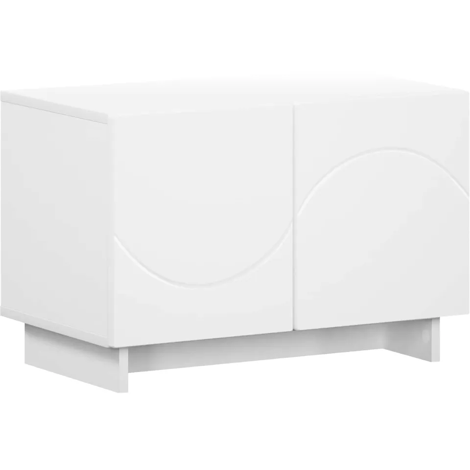 vidaXL tv-meubel 60 x 34.5 x 40 cm Wit Bewerkt hout, foto 3