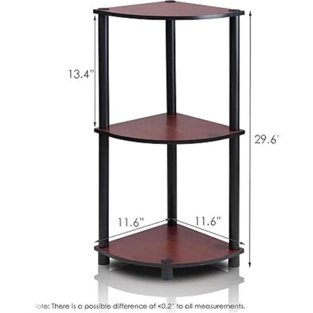 Furinno ladderplank / Ladderrek, staand rek 29.5D x 29.5W x 75.2H centimetres