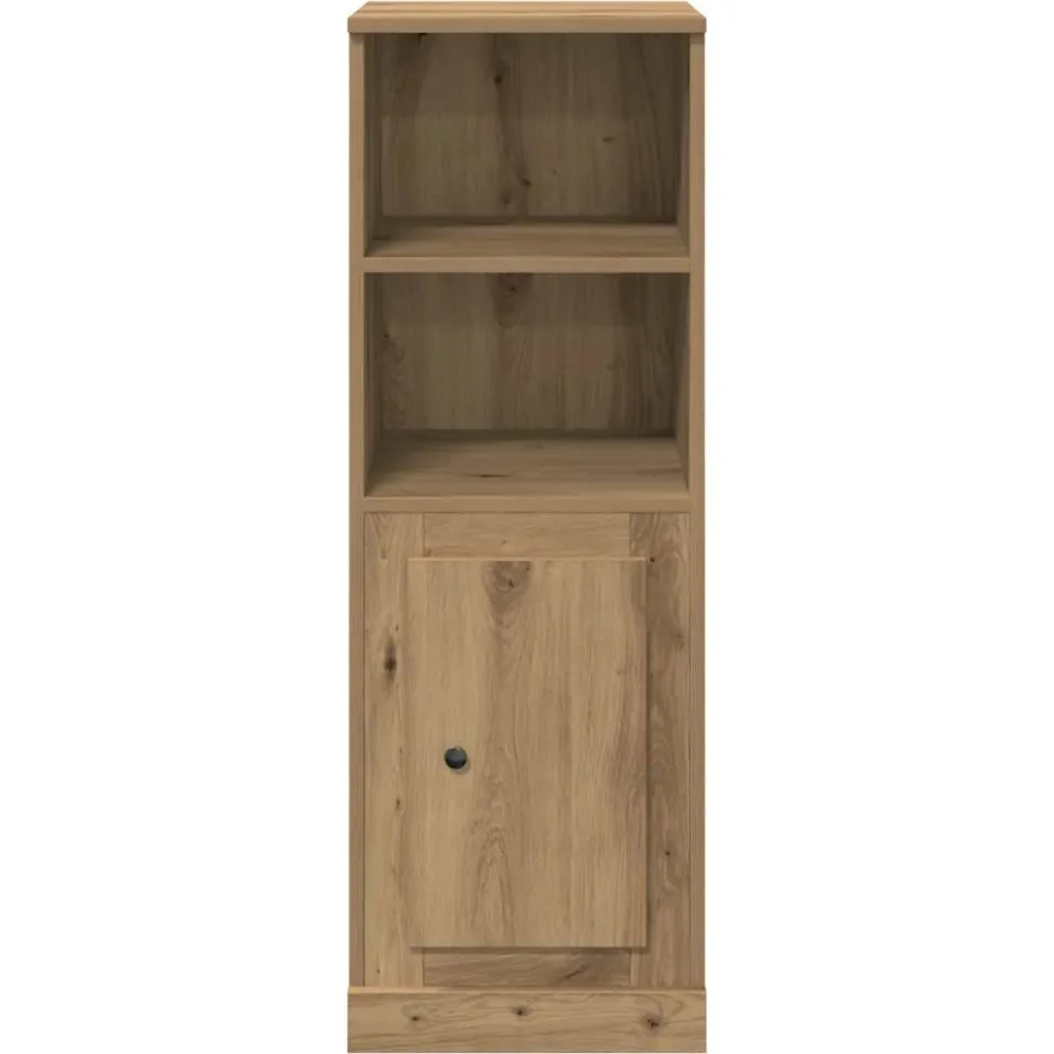 vidaXL Hoge kast 36x35,5x103,5 cm bewerkt hout artisanaal eikenkleurig, foto 3