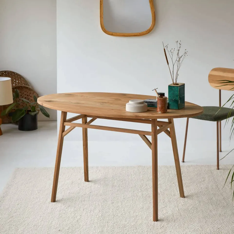 Tikamoon Elena - Eettafel naturel, foto 3