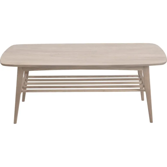 Bendt Salontafel 'Ebba' 120 x 60cm, kleur Whitewash Wit