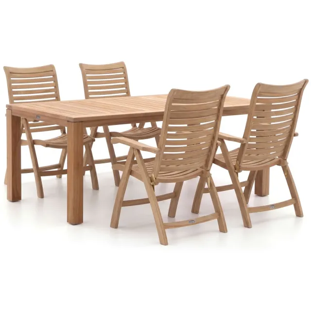 Sunyard Furniture Sunyard Corby/Buxton 200cm dining tuinset 5-delig verstelbaar, foto 2