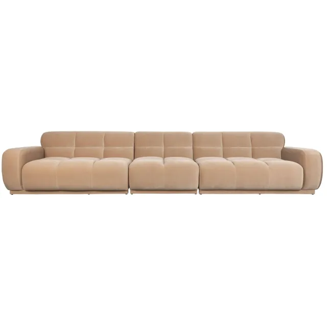 Zuiver Hazel 6-zitsbank beige