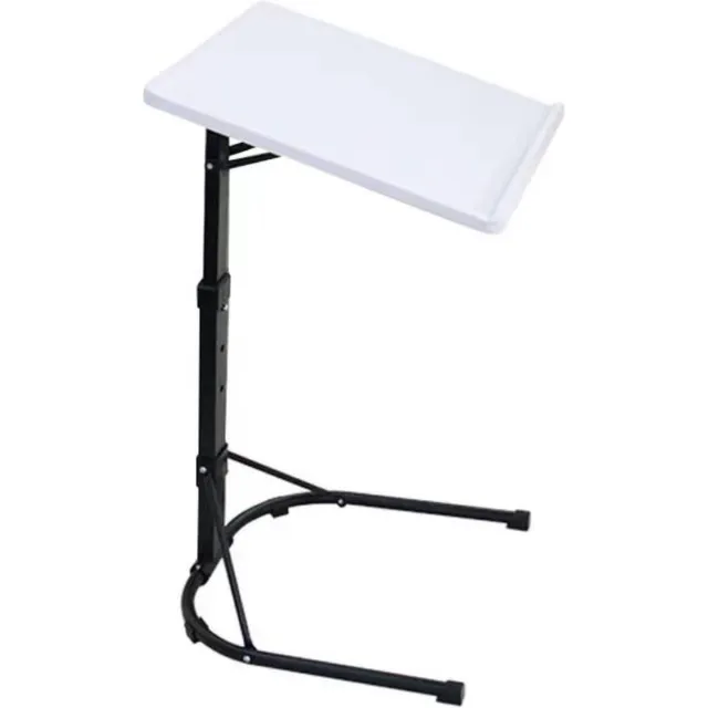 Livista Laptoptafel - Bijzettafel Laptop - Inklapbare tafel - Wit - Opvouwbaar