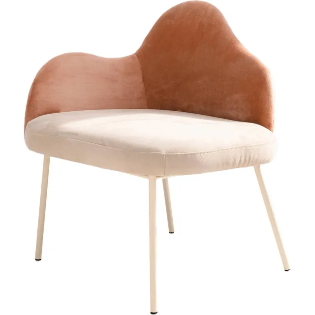 Zuiver fauteuil Friuli Roze