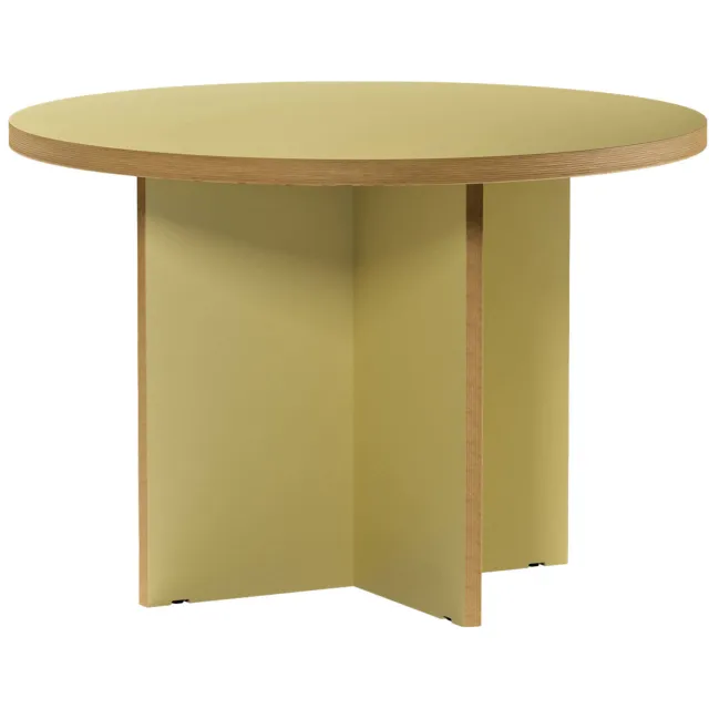 HKLIVING eetkamertafel Olive green