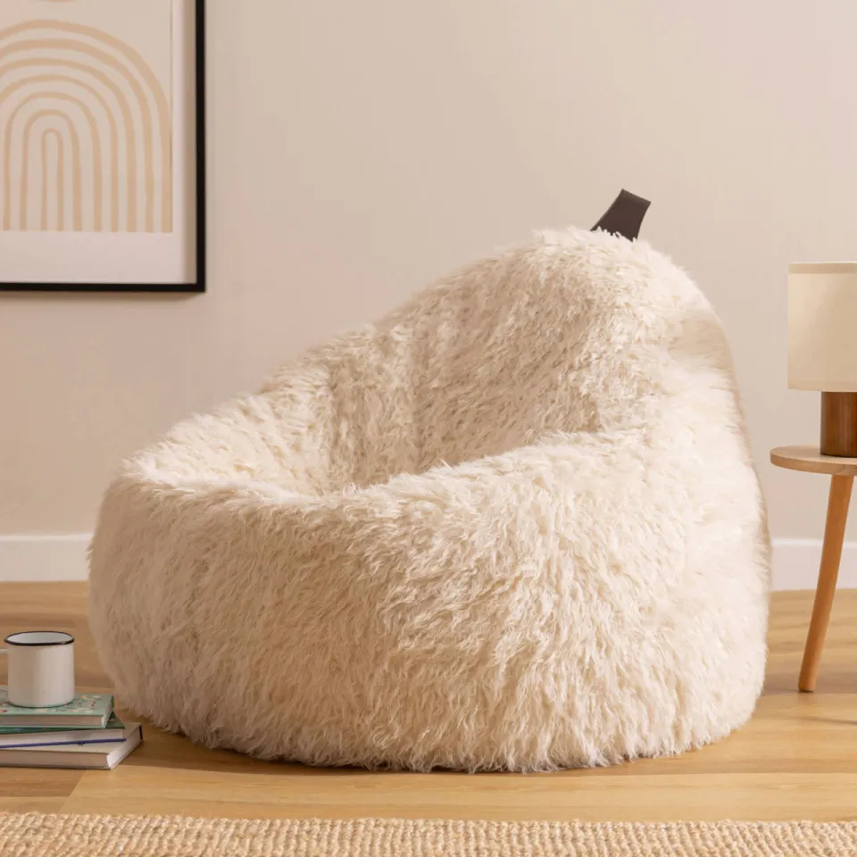 iCON Zitzak Fauteuil Cocoon wit, foto 6