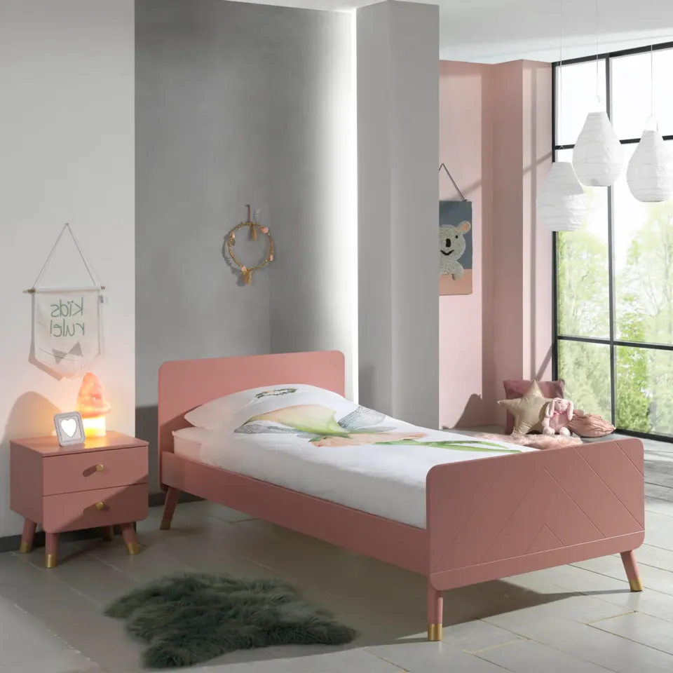 nachtkastje Eline-R roze, foto 3