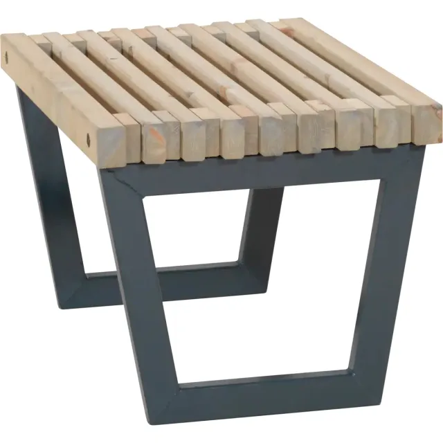 Plus Siesta skammel/bord - 80 cm bruin