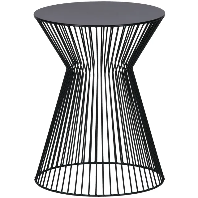 WOOOD Suus bijzettafel zwart