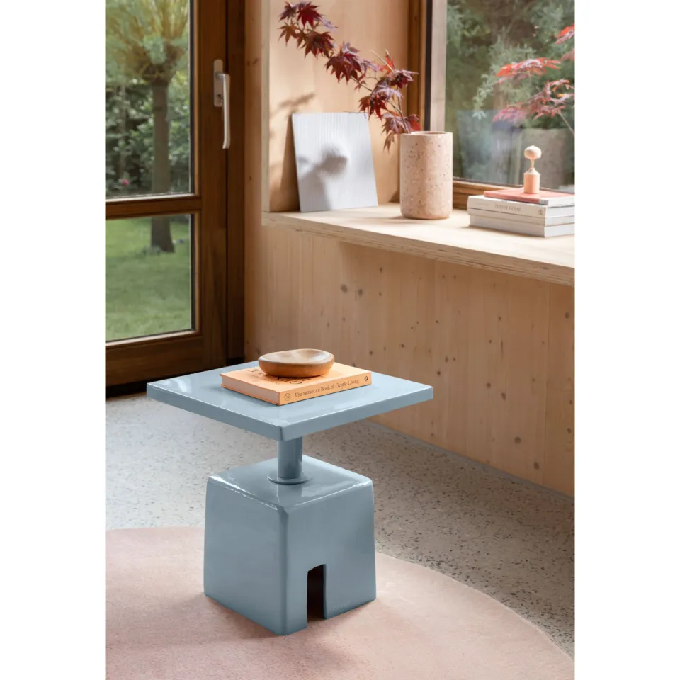 Zuiver Chubby bijzettafel blauw, foto 4