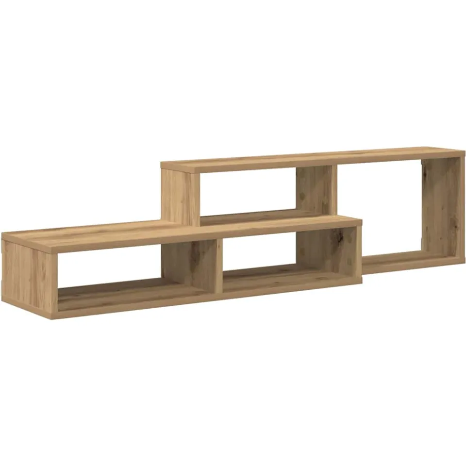 vidaXL TV-stand 120x25x28,5cm Bewerkt hout bruin, foto 3