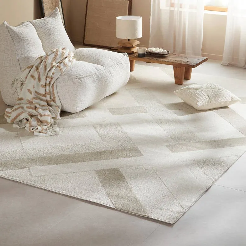 NOUS Living fauteuil Chubby wit, foto 3