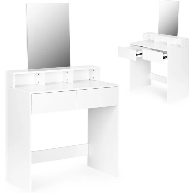 Viking Choice Moderne kaptafel - wit - 80x40x140 cm