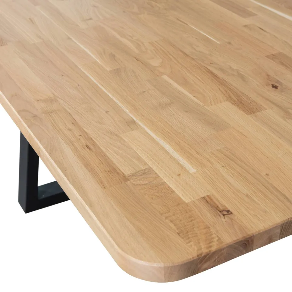 WOOOD Combi-Tablo Tafelblad - Eiken - Naturel - 77x240x100, foto 3