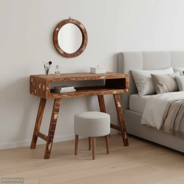 vidaXL Plafondtafel Bruin 90 x 76 x 45 cm Massief Gerecycled Hout, foto 2