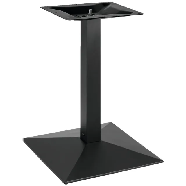 Vega Tafelzuil voor binnen Quadro hoekig; 55x55x72 cm (BxLxH); zwart; vierkant