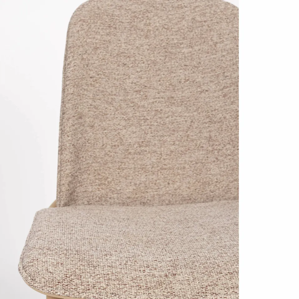 Zuiver Clip eetkamerstoel beige, foto 8