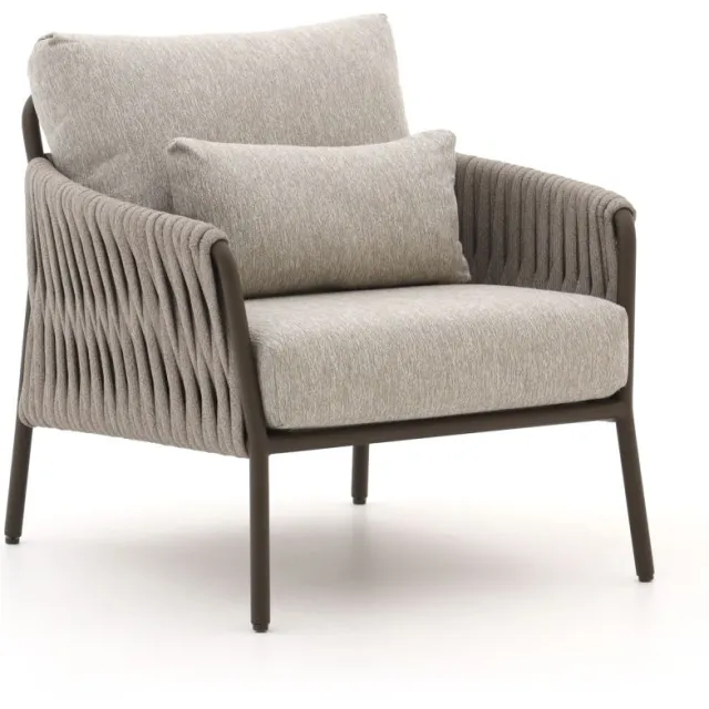 Suns Fiave lounge tuinstoel Taupe
