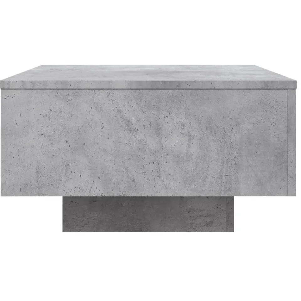 vidaXL Salontafel 55x55x31 cm bewerkt hout betongrijs grijs, foto 4