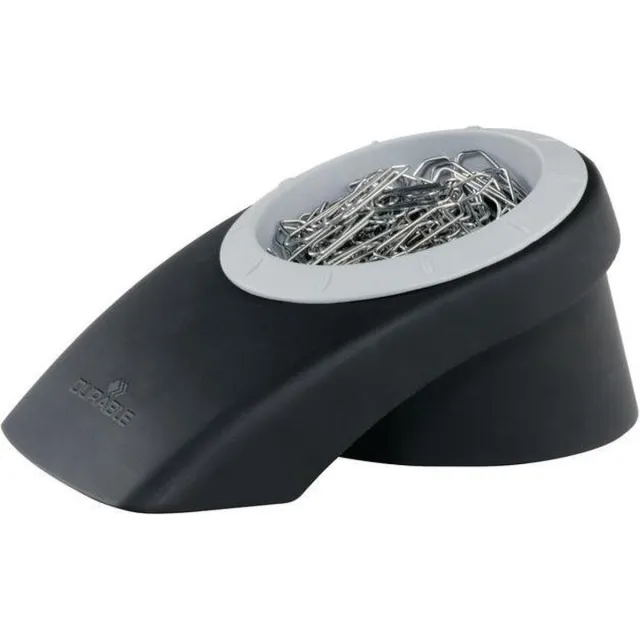 Durable Papercliphouder Vegas Inclusief 100 Paperclips Zwart