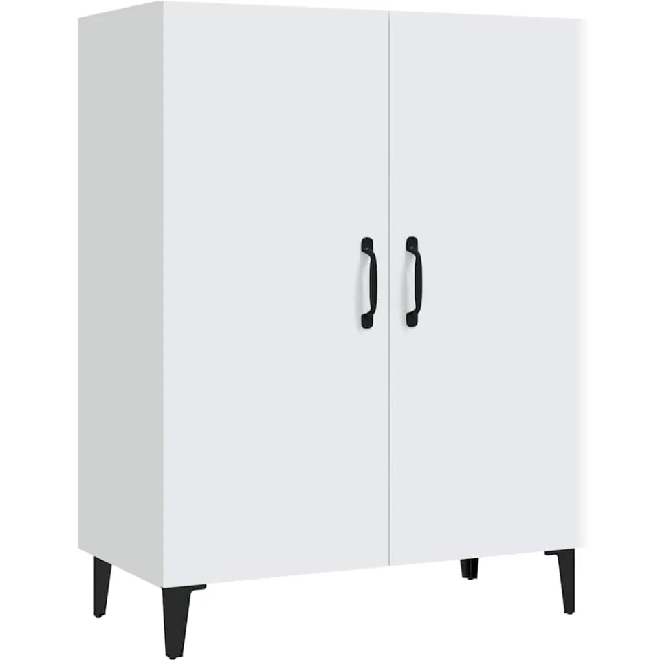 vidaXL Dressoir 70x34x90 cm bewerkt hout wit