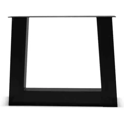 Industriële trapezium poot tafel
