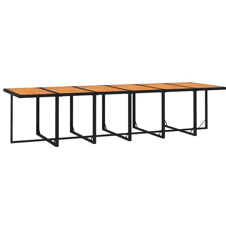 vidaXL 13-delige Tuinset met kussens poly rattan zwart, foto 3