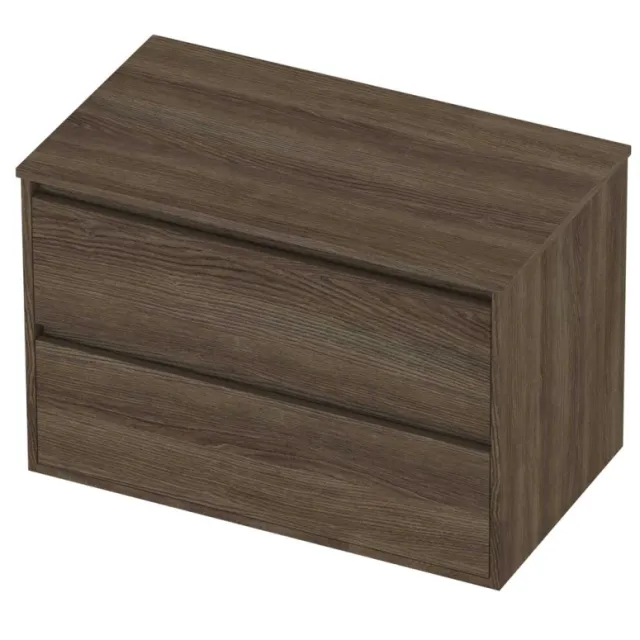 Proline Deck Badmeubelset Greeploos Symmetrisch Kader 80x46x54 cm Vital Oak Eiken