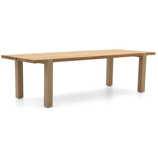 Hartman tuinmeubelen Hartman Almeria dining tuintafel 280x100x77cm taupe, foto 2