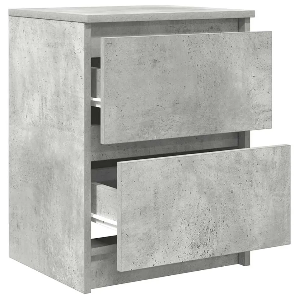 vidaXL Tv-meubel 40x35x54 cm spaanplaat betongrijs grijs, foto 4