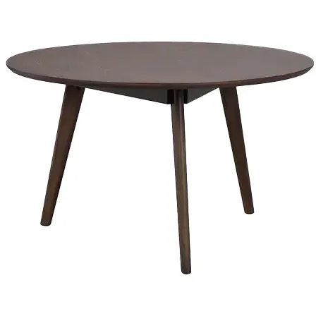 Rowico Home Yumi houten salontafel donker eiken - Ø90 cm Bruin