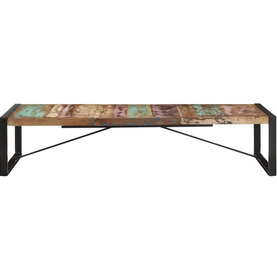vidaXL Salontafel 180x90x40 cm massief gerecycled hout Bruin