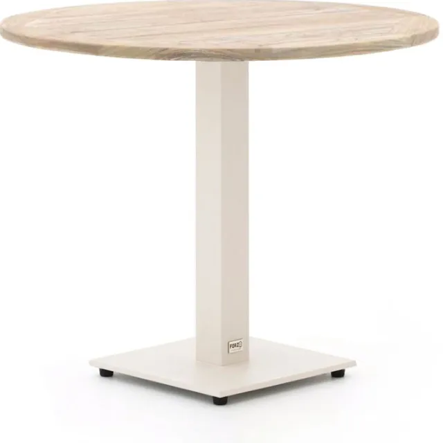 Forza Furniture Forza Orta tuintafel ø85cm (h:75cm) Taupe