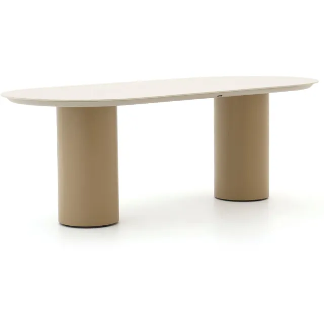 Hartman tuinmeubelen Hartman Valencia dining tuintafel 220x100x76cm Taupe