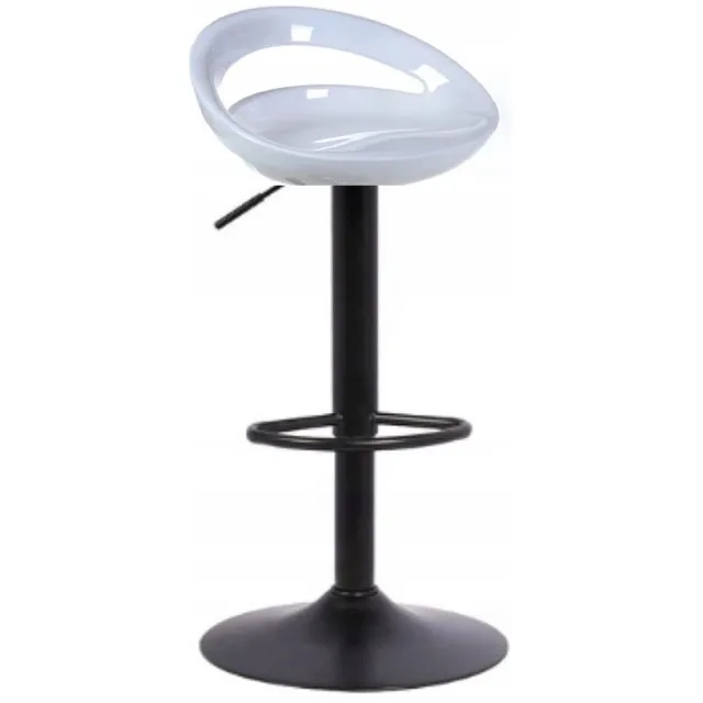 F.H. Angel Hoker Barstoel Wit ABS 98 cm - Stijlvol en Verstelbaar