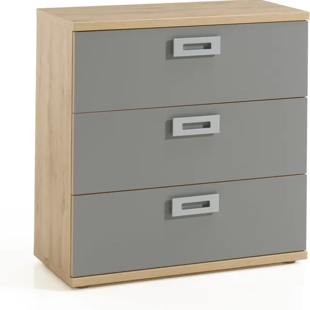 commode Tonnie grijs Grijs | Naturel