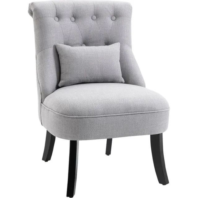 GranMaison Fauteuil - Relaxzetel - Relaxstoel - Relaxfauteuil - Stoel - Voor één Persoon - Grijs Wit-1