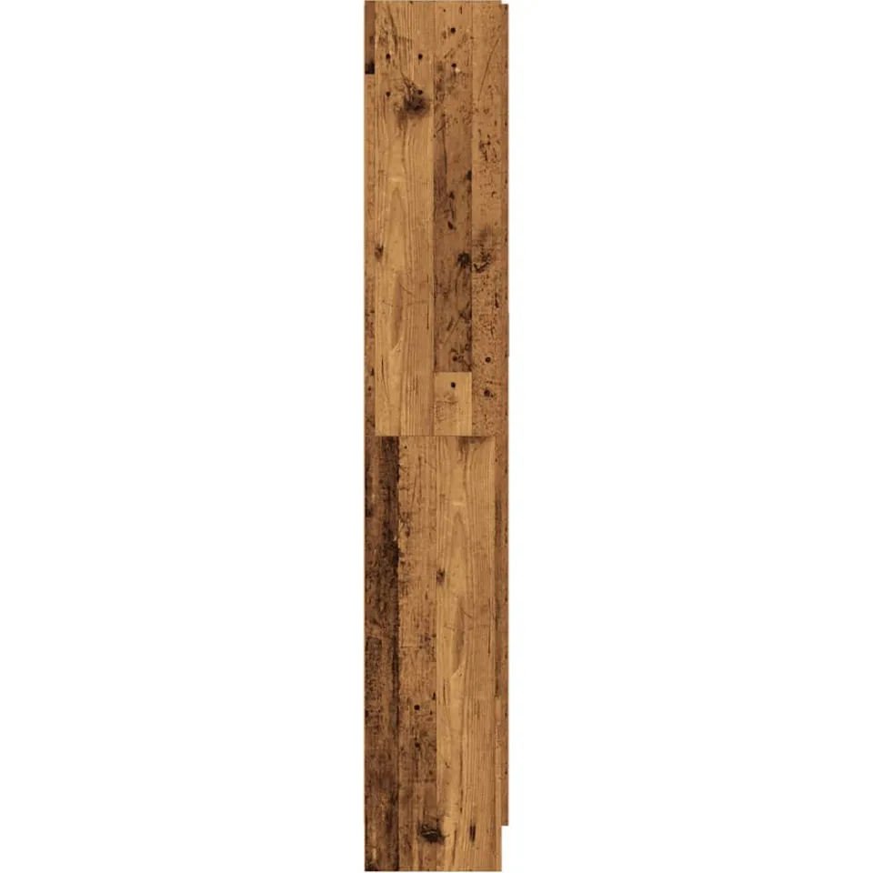 vidaXL Hoge kast 82,5x30,5x185 cm bewerkt hout oud houtkleurig bruin, foto 3