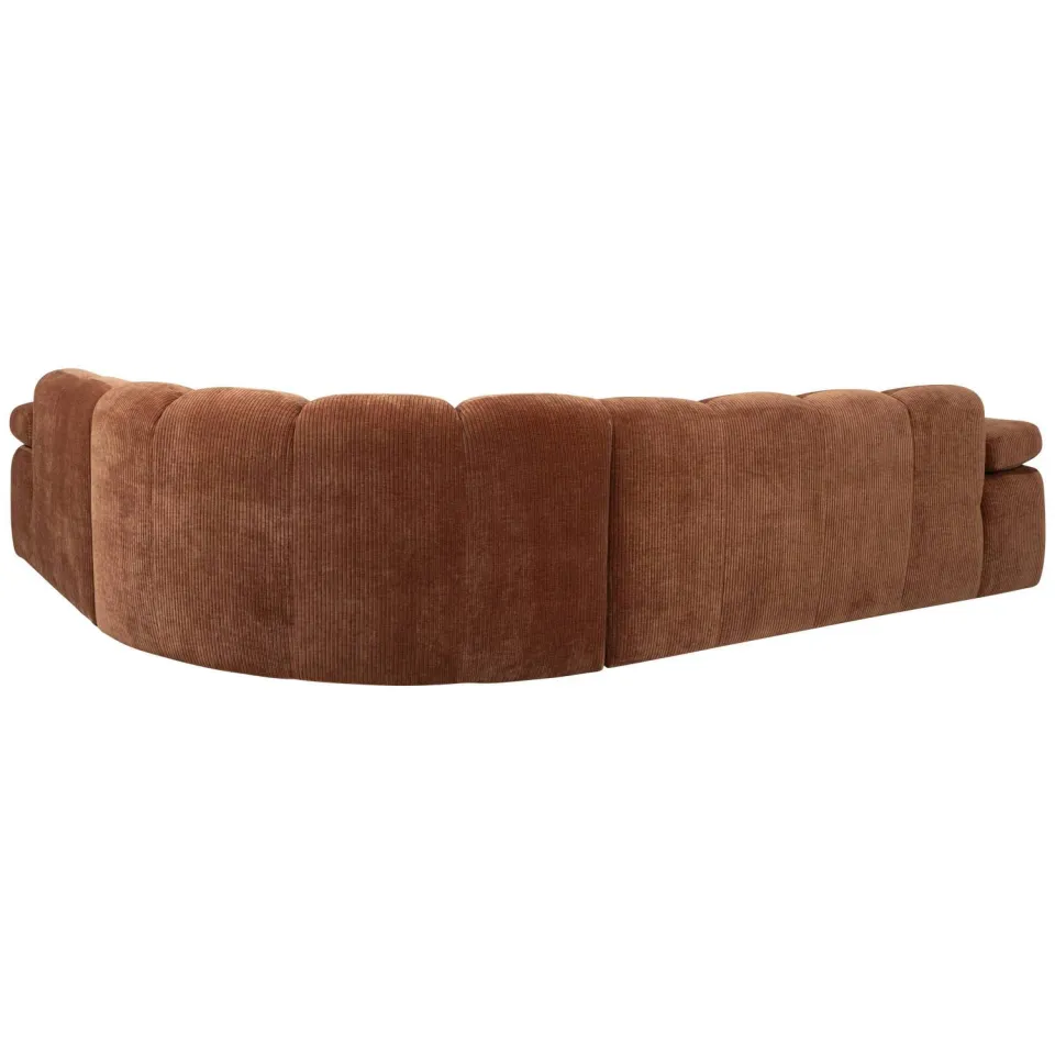 WOOOD Mojo Hoekbank Rechts - Bouclé - Beige Melange - 74x310x230, foto 4