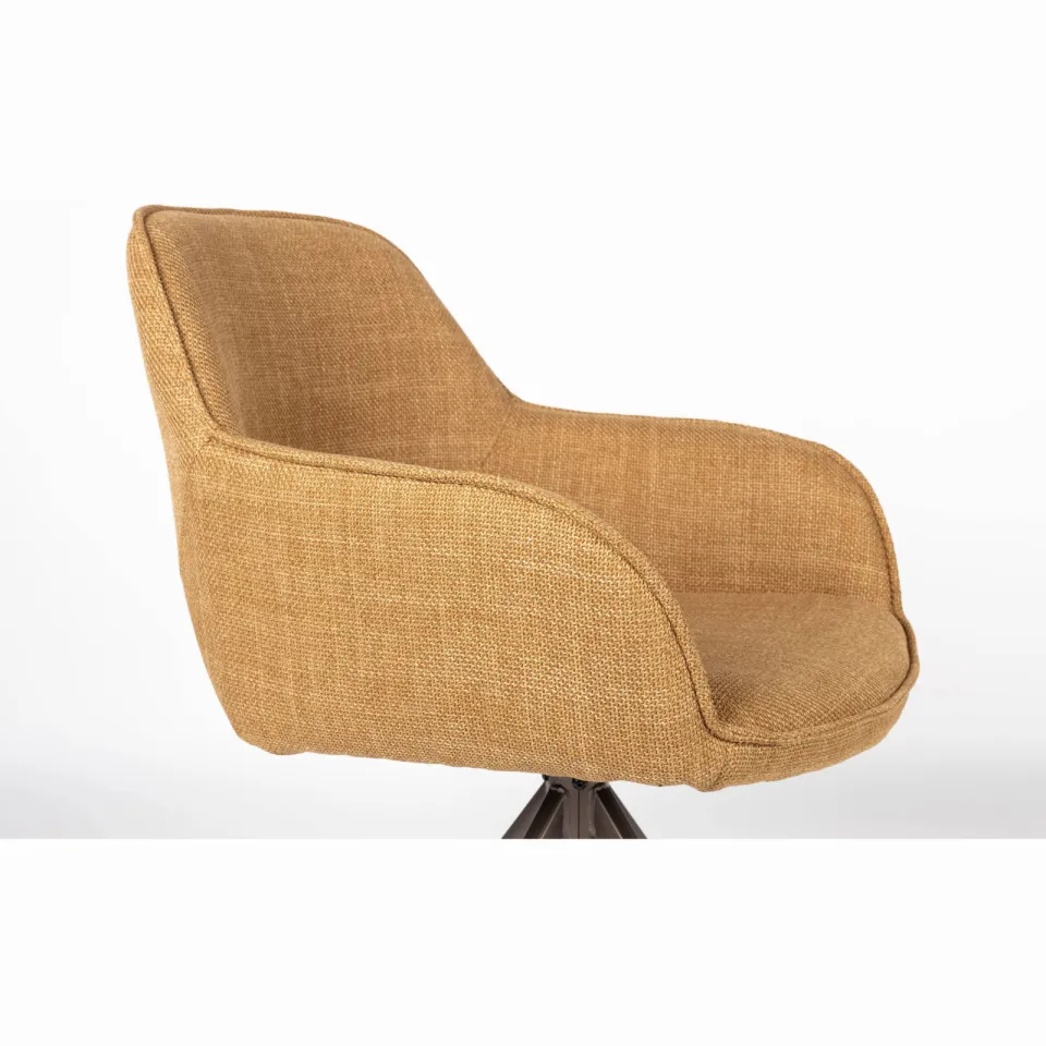 Housecraft Living Toye eetkamerstoel set van 2 geel, foto 8