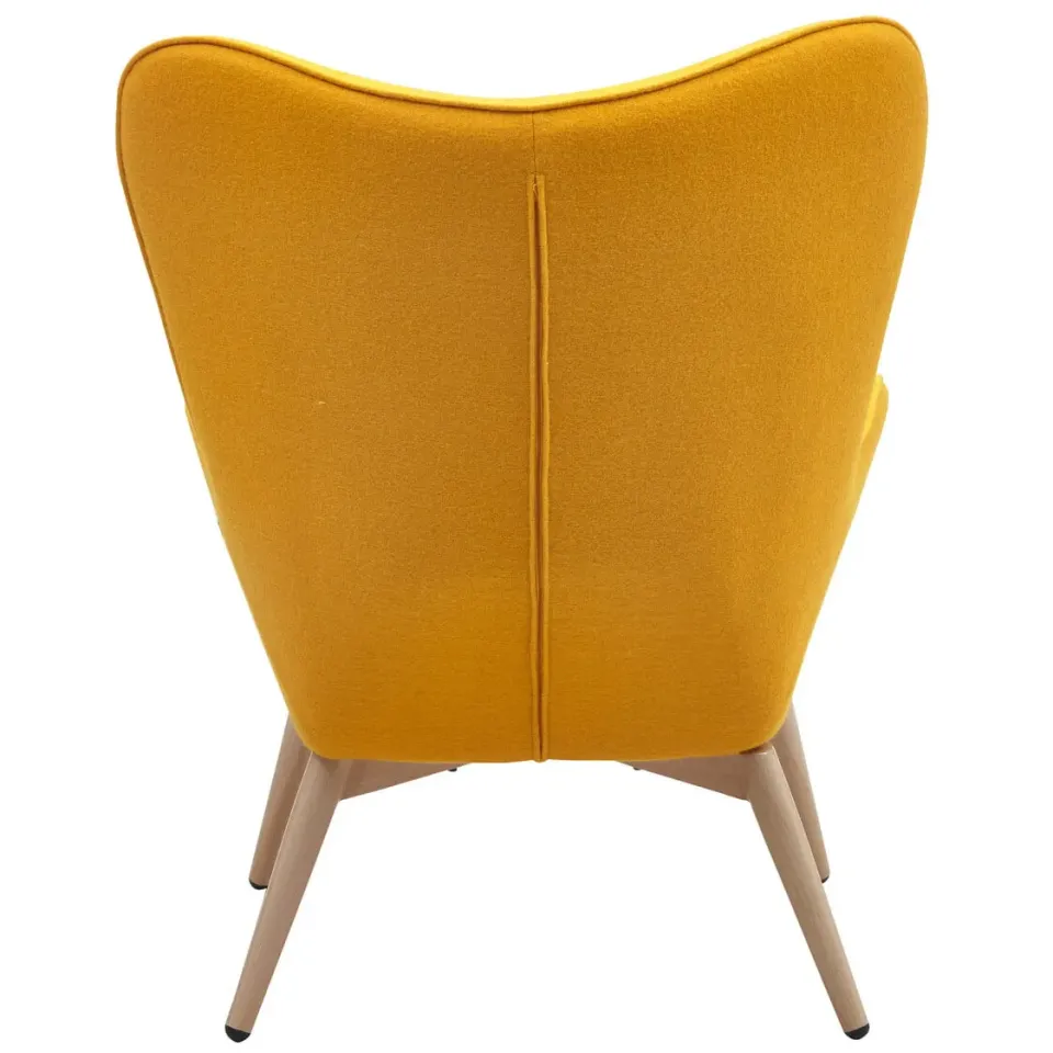 fauteuil Kiki geel, foto 3